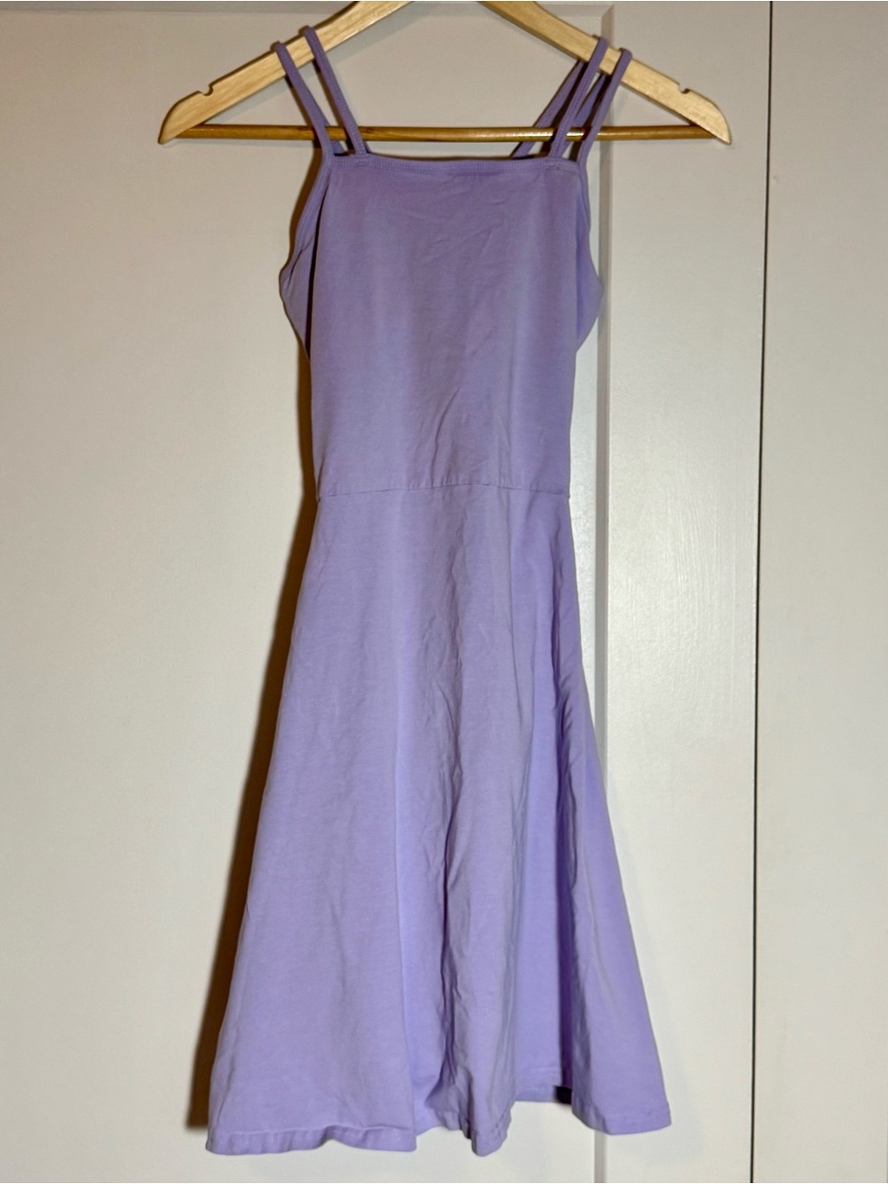 NWOT Pact Organic Cotton Strappy Cross Back Fit & Flare Dress S